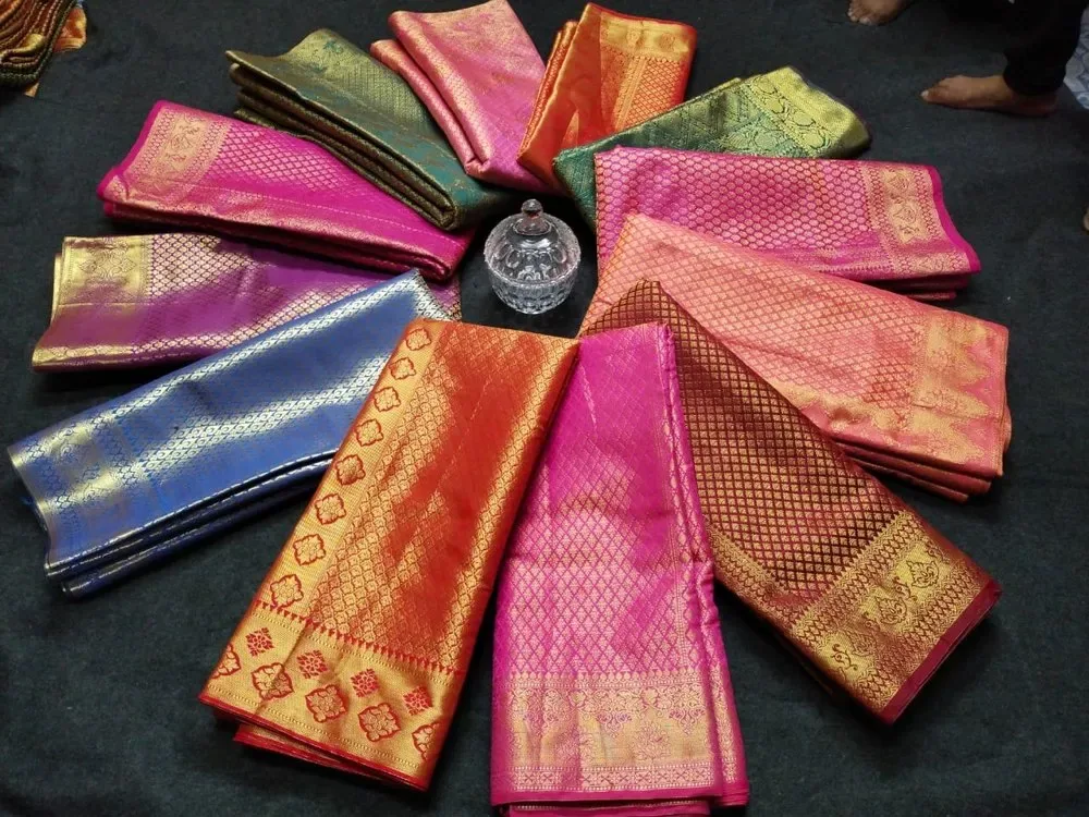 Colourful sarees